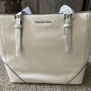 Michael Kors Aria Large Leather Tote